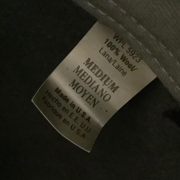 SOLD! VTG Mens Sz Medium Wool Fedora Hat Olive Green Dorfman Pacific Made in USA - Picture 6 of 12